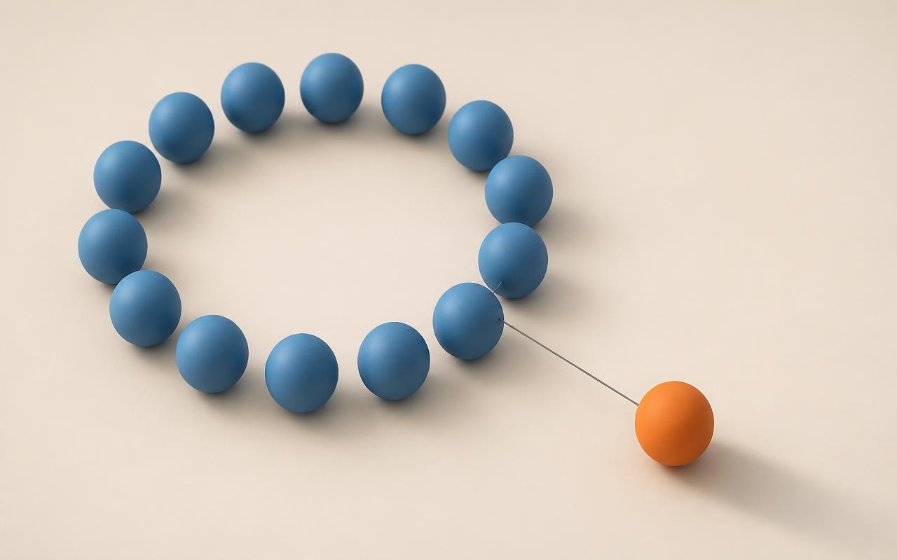 Stimme außerhalb des Rings